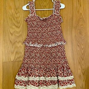 Moodie flower Eyelet set, Size Medium